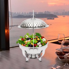 4.5L Round Chafing Dish W/ A Hanging Lid Stai...