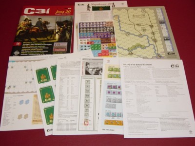 NEW, GMT C3i #23, Jena 20 cover, w/ all inserts & Jena 20 game module