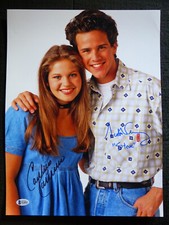 FULL HOUSE Cameron & Weinger signed autograph signed 30x40 cm photo BECKETT COA