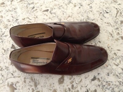 Vintage Men's Shoes Sir Imperial Quality Footwear Dress Leather Loafers 7.5  D | eBay