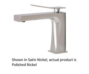 Aquabrass 19014pn Chicane Single Hole Lavatory Faucet In Polished