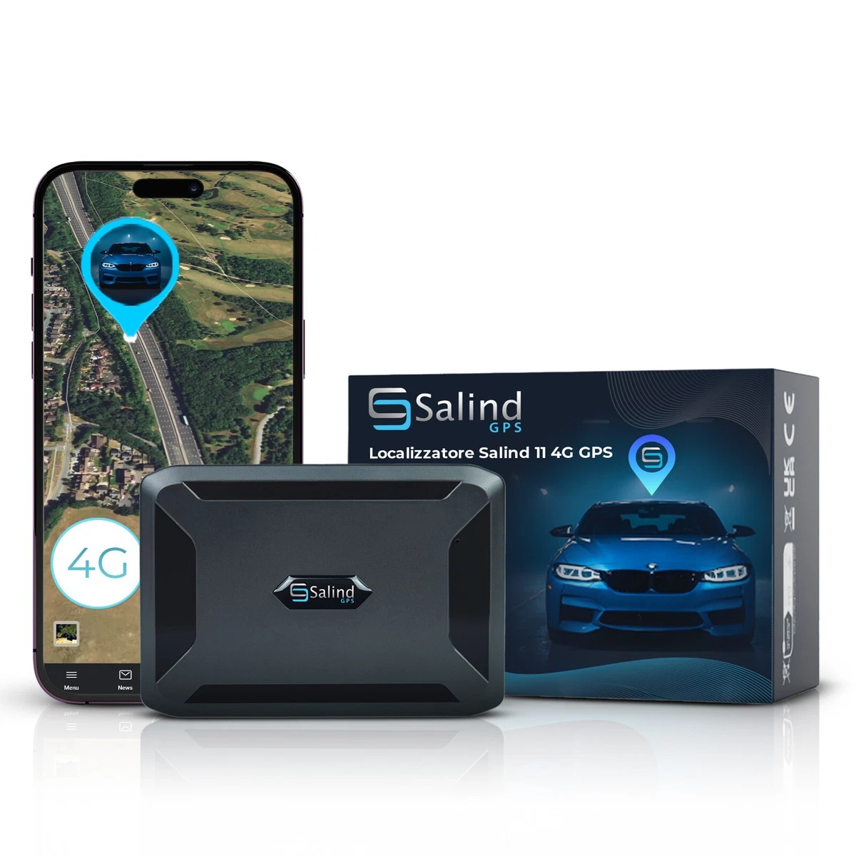 Mini localizzatore GPS 4G ad alta precisione fino a 25 giorni