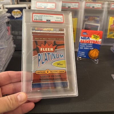 2003 fleer platinum Psa 10 LeBron James RC  Poss 1/1 LeBron      High BV$$