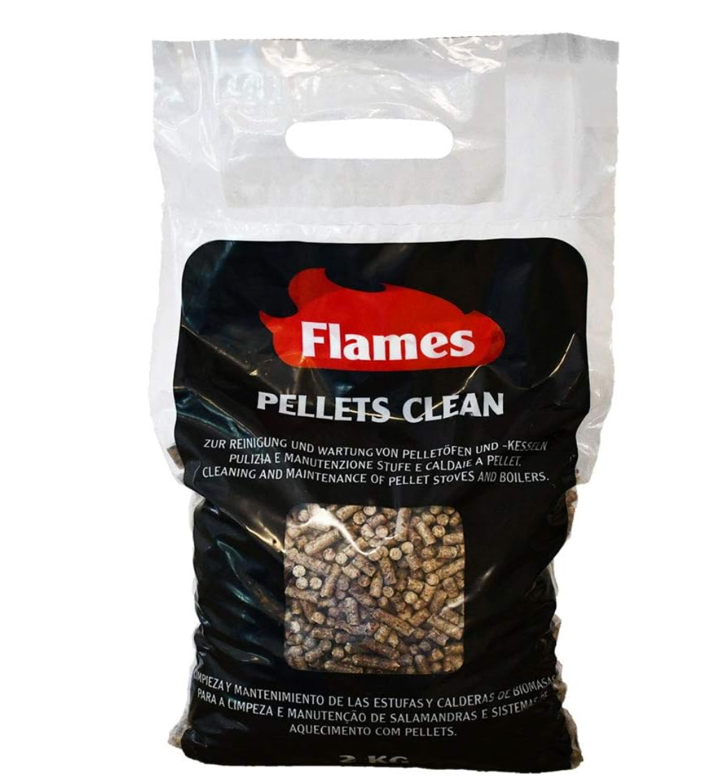 Spazzacamino Pellet Distruggi Fuliggine Per Stufe E Caldaie A Pellet Kg. 2