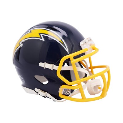 Casque Riddell Mini Chargers LA 1974-87 – Réplique Rétro NFL
