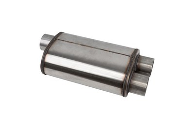 CORSA Performance PRO Series Tuned Muffler For 3.0 Inlet Dual Outlet 19in OAL