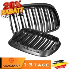 Sport Frontgrill f�r BMW X5 E70 X6 E71 E72 Paar ABS-Kunststoff L+R Glanz Schwarz