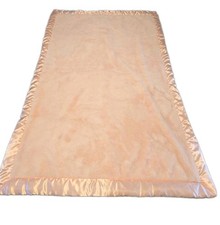 Cloud Island Baby Blanket Pink Security Plush Fleece Satin Trim Replacement