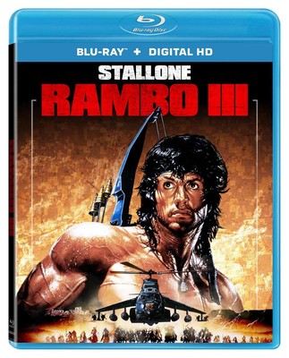 Rambo III [Blu-ray + Digital HD], New DVD, Richard Crenna,Sylvester Stallone, Ru