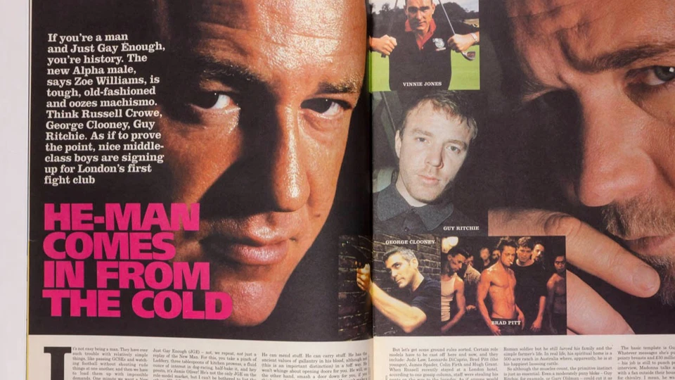 Karolina Kurkova Gail Porter Russell Crowe Vinnie Jones ES MAGAZINE 28 JULY 2000 - Image 3 of 4