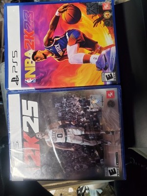 LOT OF 2: NBA 2K25 [NEW SEALED] + NBA 2K23[USED]