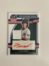 DYLAN SEWARD 2023 Panini USA Baseball Stars & Stripes - JERSEY RED INK AUTO