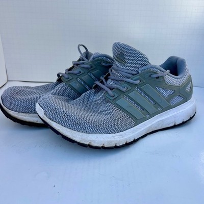 Adidas Energy Cloud Mesh Running Athletic Sneakers Grey Men's 10.5