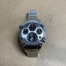 Seiko SLQ007 Sportura Kinetic Chronograph Watch 9T82-0A50 Vintage