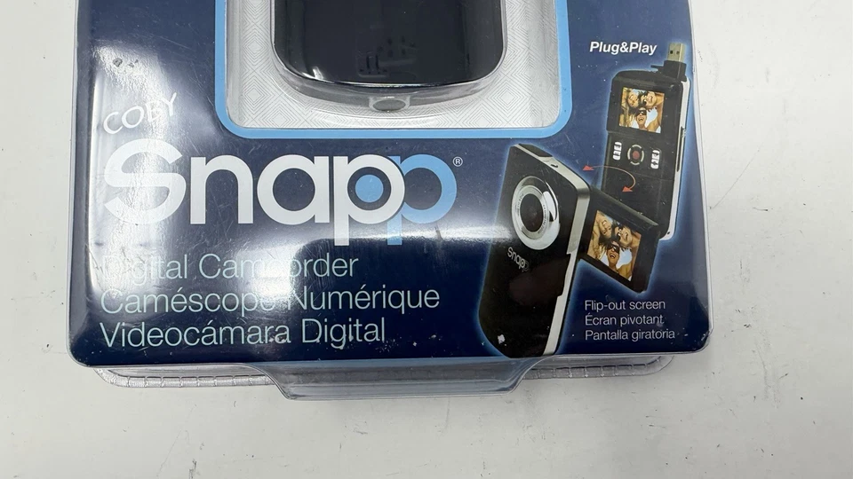 Videocámara digital Coby Snap 4x zoom digital 1,8" modelo LCD CAM3002 - totalmente nueva Foto 4 de 4
