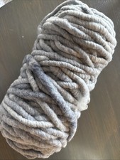 100 Merino Wool Chunky Yarn Skein Blue 1200 grams 36ounces