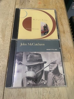 John McCutcheon - Between The Eclipse + What It's Like 2 CD Lot