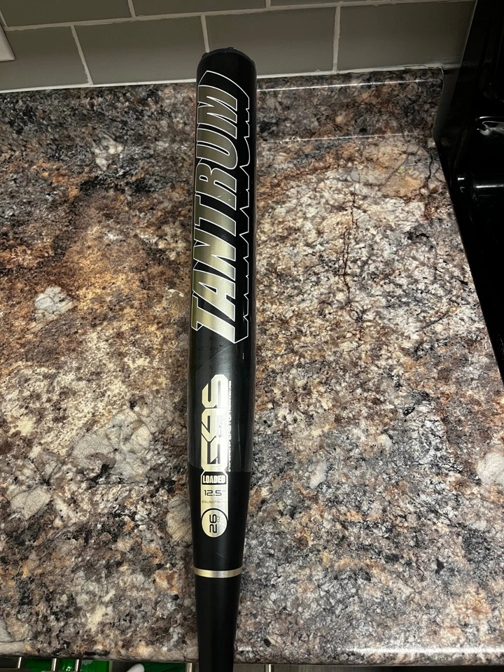 Nuevo con etiquetas Bate Lanzamiento Lento Easton Raiders Tantrum 26 oz 1 pieza EL 12,5" USSSA ESU5DTBK1L Foto 4 de 4