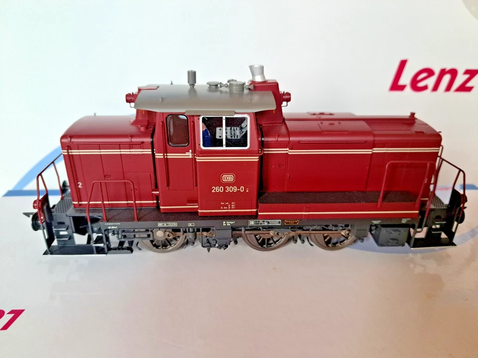 LENZ 40142-01, Spur 0, 1:45, BR 260 309-0, DB, Ep. IV, OVP, digital, gebraucht - Bild 2 von 4