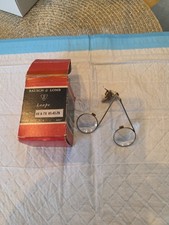Lupa de relojero vintage Bausch & Lomb 4X/7X con clip para joyeros