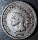 1879 INDIAN HEAD CENT - VG VERY GOOD