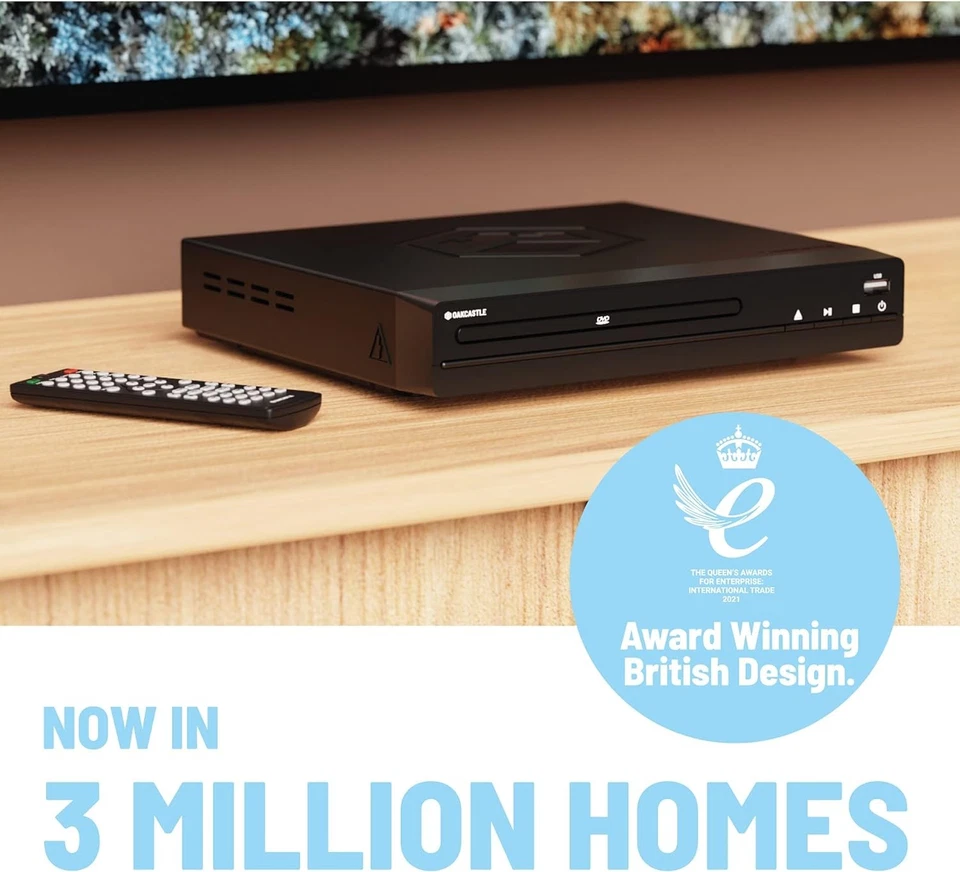 DVD-Player mit HDMI, auch für CD-, USB-Wiedergabe, Oakcastle DVD100, GEPRÜFT - Bild 2 von 4