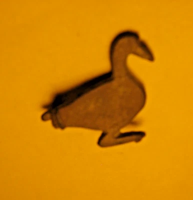 FIBULE ROMAINE ZOOMORPHE REPRESENTANT UNE OIE EN BRONZE - Photo 1/2