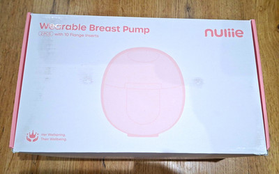 nuliie S32 tragbare Doppelpumpe Milchpumpe batteriebetrieben mit App, Set