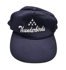 Vintage U.S. Air Force Thunderbirds snapback trucker cap Blue