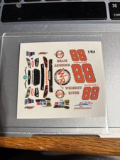  88 Dale Earnhardt Jr. Whiskey River 2013 1/64th Scale waterslide Nascar Decals