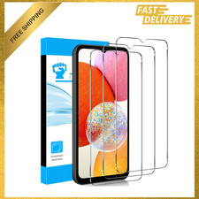 3 Pack for Samsung Galaxy A14 5G Screen Protector Tempered Glass HD Clear 9H