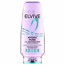 3 x L'Oreal Elvive Hydra Pure 72H Purifying Conditioner 500ml