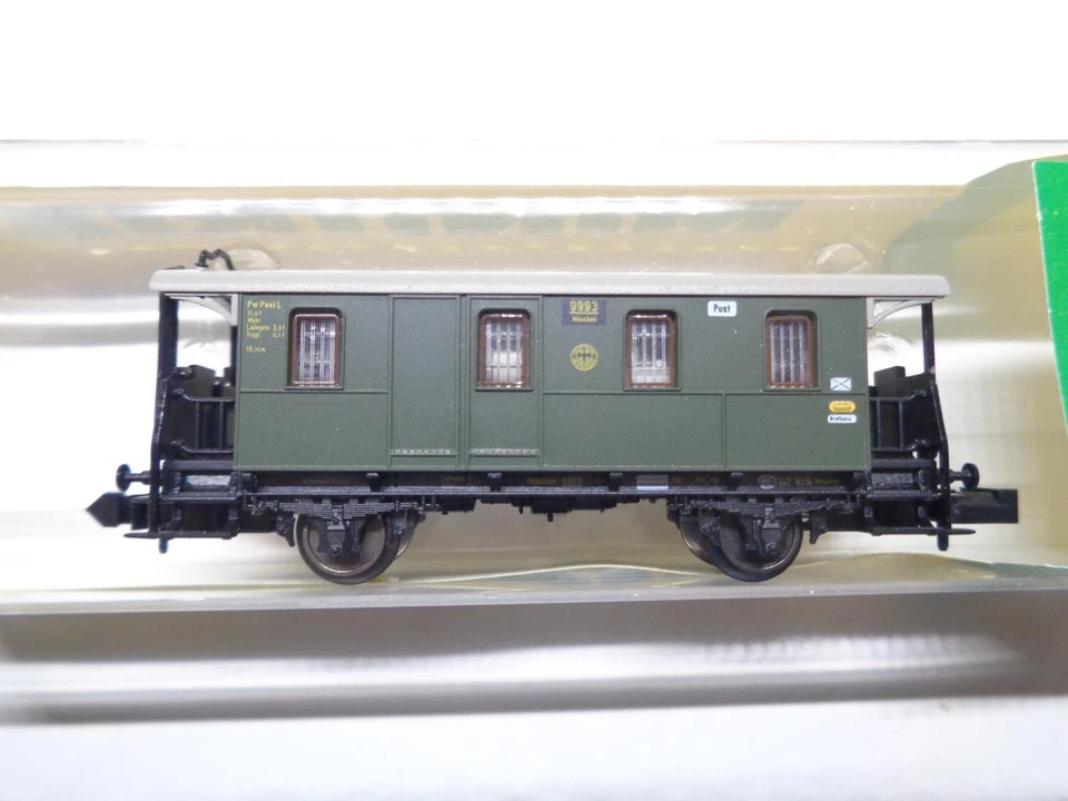 MINITRIX 13135 Gepäckwagen DRG in OVP (14664)