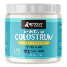 Pet Bovine Colostrum for Dogs Allergies  Immune Support 5-Ounce - Made in ...