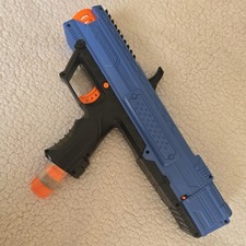 Nerf Gun Rival Apollo Blue XV-700 Blaster with  magazine & Blue Balls