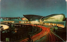 John F Kennedy International Airport TWA Terminal Vintage Postcard