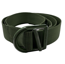TRU-SPEC Men's Green Nylon Woven Tactical Metal Adjustable Buckle Size 5XL Belt