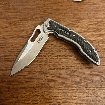 CRKT Fossil 5470 Ikoma Design Folding Pocket Knife! | eBay