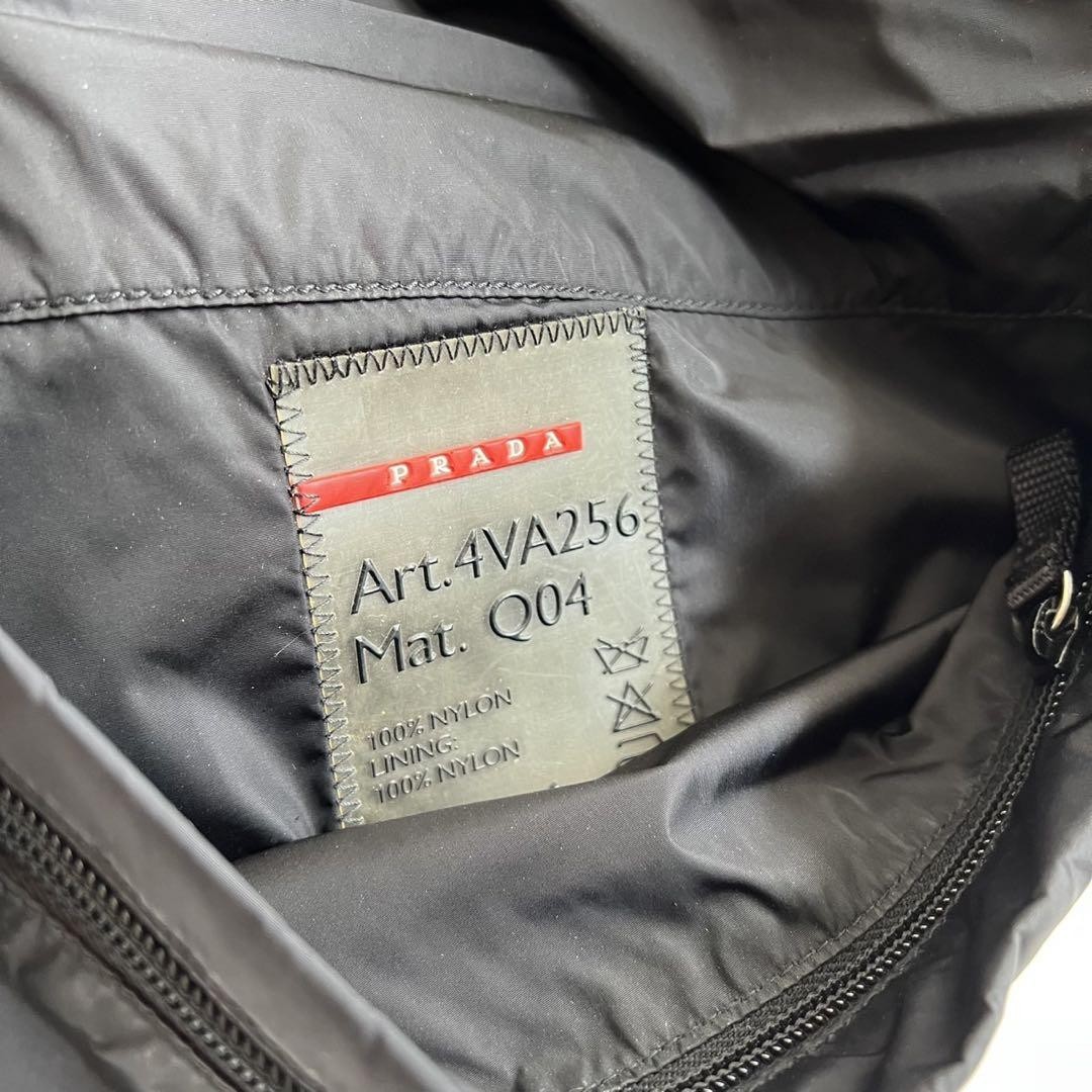 Prada Sport Archive Leather Shoulder Bag 90s Vintage Large