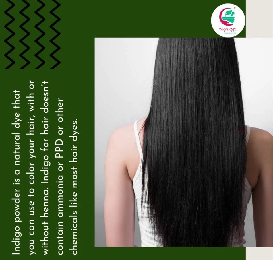 500 GRAMOS | POLVO ÍNDIGO 100 % puro para cabello (1,2 lb / 17,6 oz) | Ideal para negro Foto 4 de 4