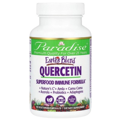 Earth's Blend, Quercetin, 90 Vegetarian Capsules