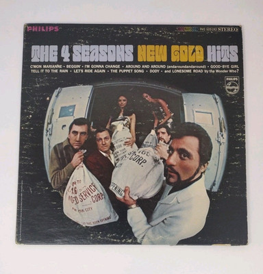 The 4 Seasons New Gold Hits PHS 600-243 US LP Vinyl, I m Gonna Change /Beggin