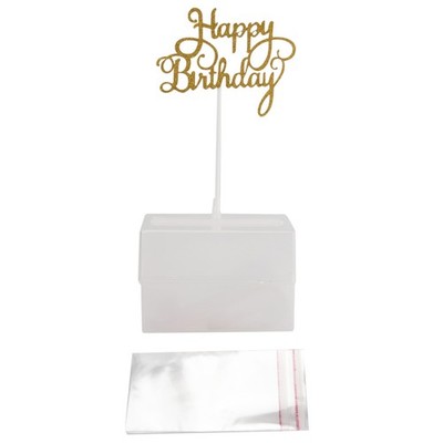 Kuchen Spardose Set, Geld ziehen Kuchen basteln Form, Kuchen Geldautomat Spardose mit6686