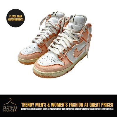 Nike Dunk High Top 1985 DV1143-800 Womens Size 7.5 Arctic Orange Sneakers 1603