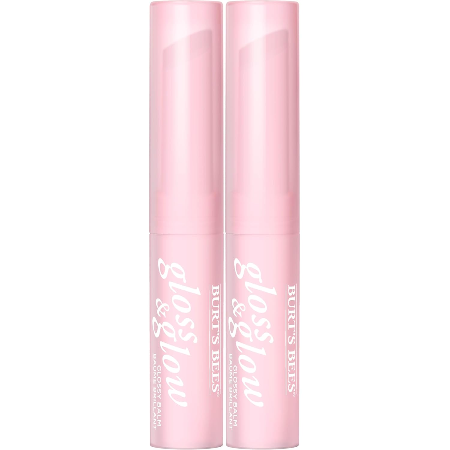 Burts Bees Gloss and Glow Glossy Balm, 100% Natural Origin, Chai Time, 1 Tube, P