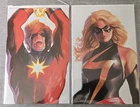 Marvel Comic Alex Ross Timeless CAPTAIN MARVEL & MS MARVEL variant covers set