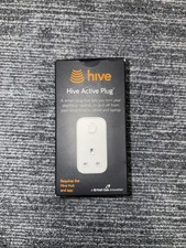 Hive Active Smart Plug Brand New In Box - Opened - White Never Used