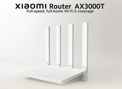 Xiaomi Router AX3000T WiFi 6 Mesh 2.4G/5G Strong Signal Kinderschutz - RD23