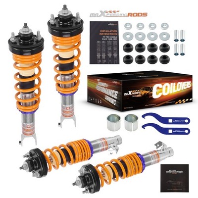 Maxpeedingrods C1 COILOVER FULL SET NEW FOR HONDA CIVIC 92-00 INTEGRA 94-01