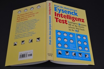 Eysenck Intelligenz Test - Prof. Dr. Hans Jürgen Eysenck